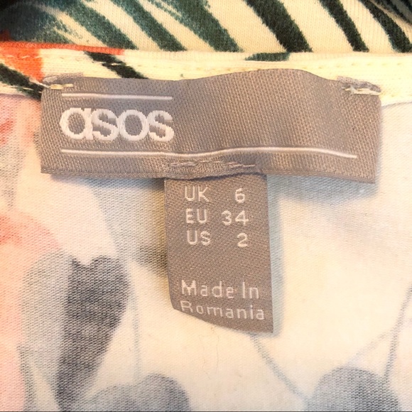 ASOS Tropical Print Summer Dress - Picture 6 of 6